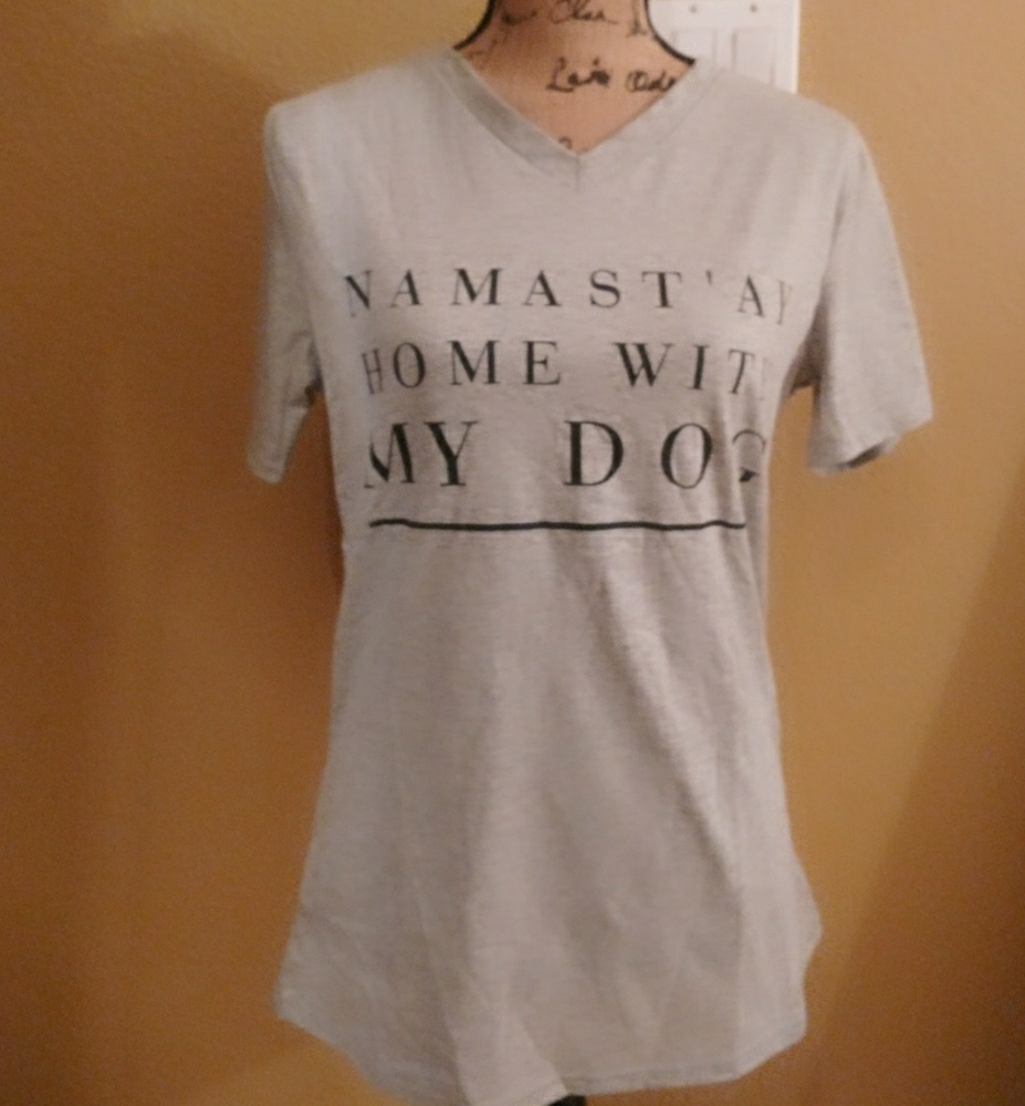 Namast'ay Home With My Dog Tee