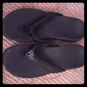 Black Vionic sandals
