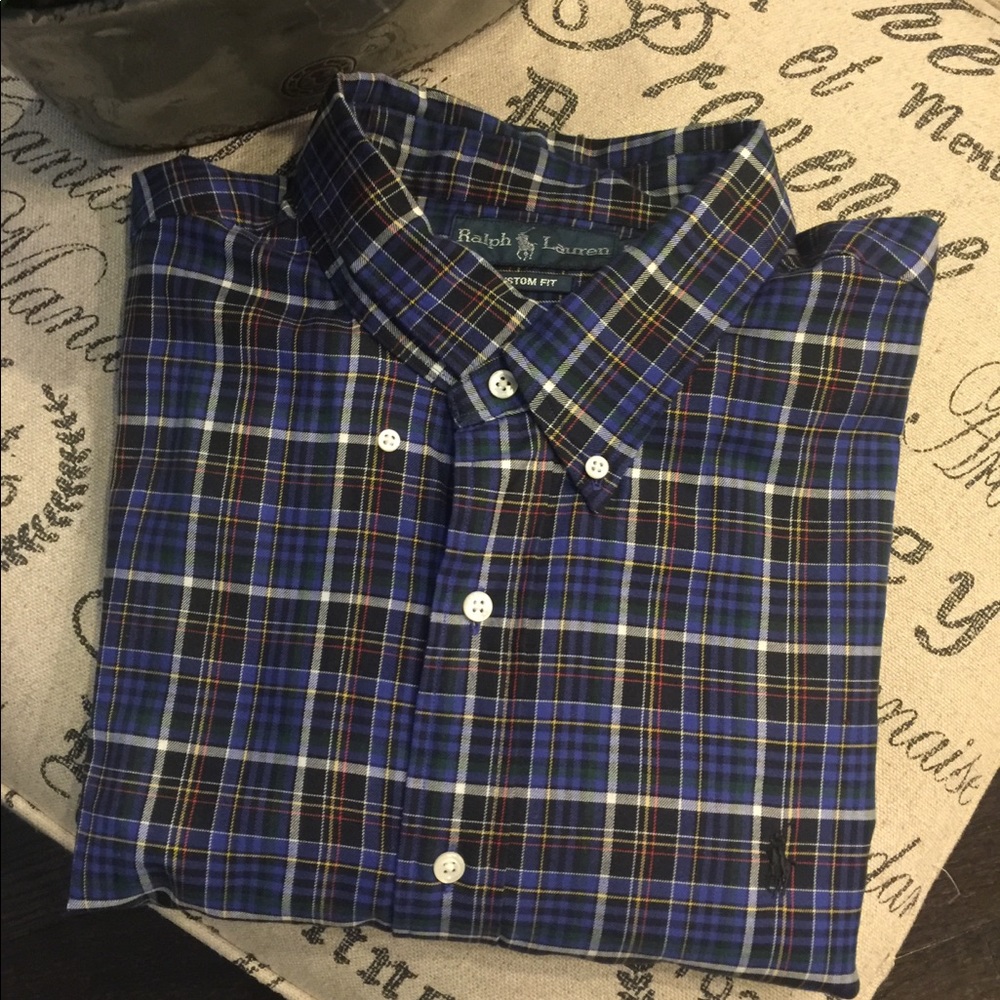 Polo Ralph Lauren Custom Fit Plead Butt Down