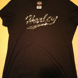 Official Harley Davidson Bling T-Shirt NWOT