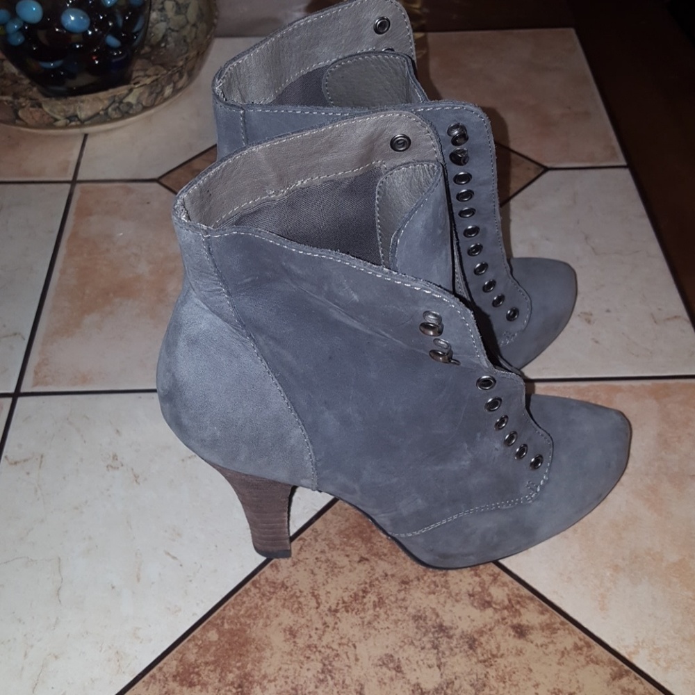 Restricted woman's boots