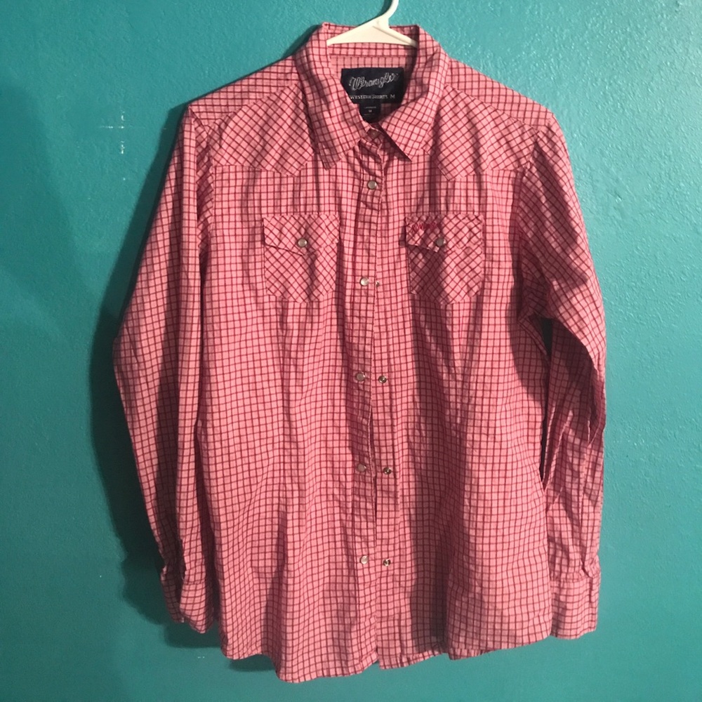 Wranglers Breast Cancer Pink Shirt