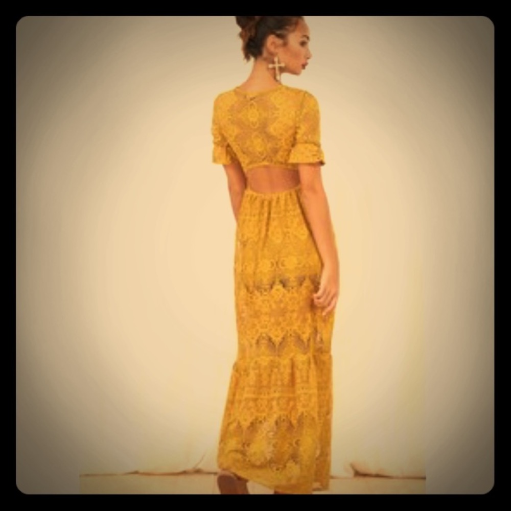 For Love and Lemons Sienna Maxi Dress