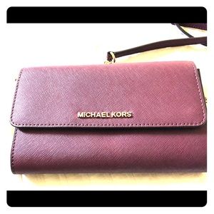 Michael Kors authentic small bag/clutch w/wallet