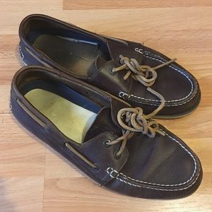 🔥: GH Bass • Dark Brown • Leather • Boat Shoes