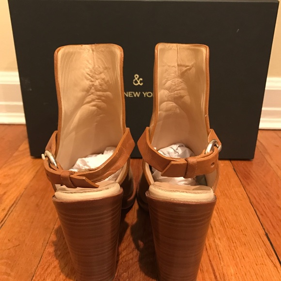 Rag & Bone "Wyatt" Peep Toe Sandal Bootie - Picture 4 of 5