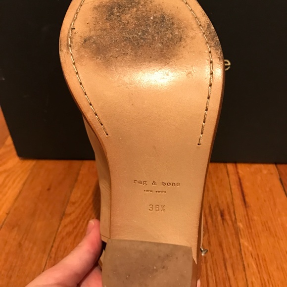 Rag & Bone "Wyatt" Peep Toe Sandal Bootie - Picture 5 of 5