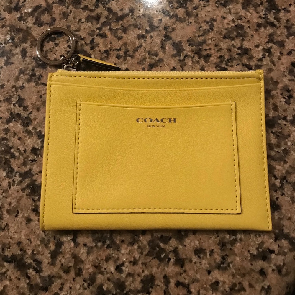 Yellow Coach Wallet