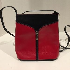 New Genuine Leather Shoulder Bag made in Italy