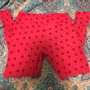 Lularoe TC Valentine’s Day Leggings