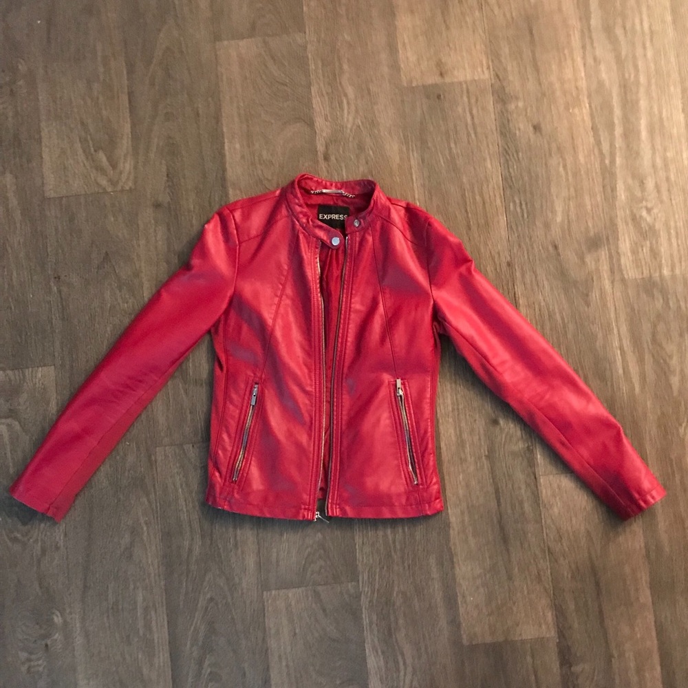 Red Leather Jacket