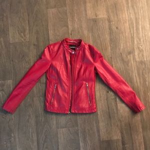 Red Leather Jacket