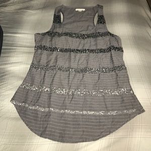 Adorable gray tank top