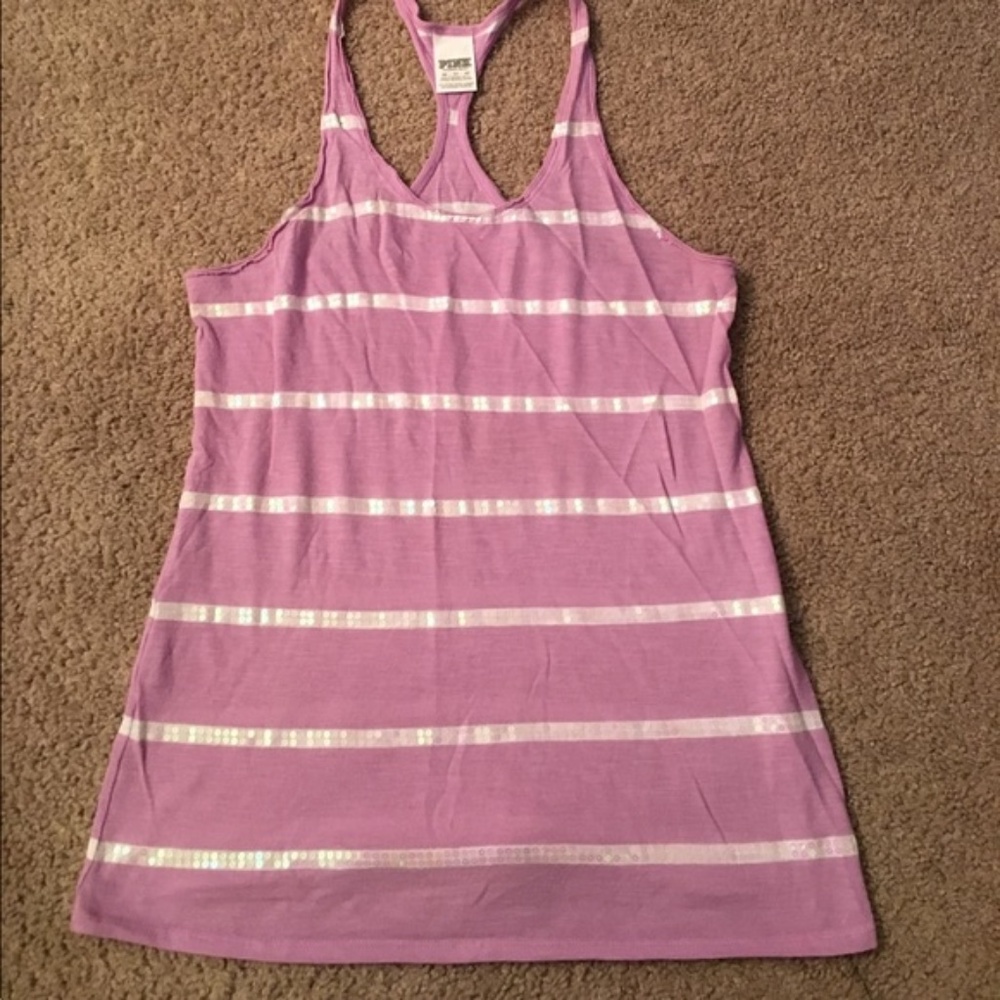 Victoria Secret Sparkly Tank Top
