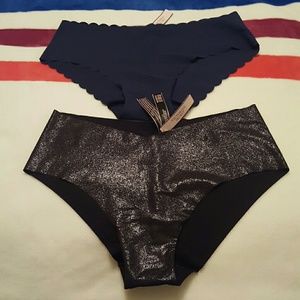 2-pc Victoria's Secret No-show Hiphugger Panties