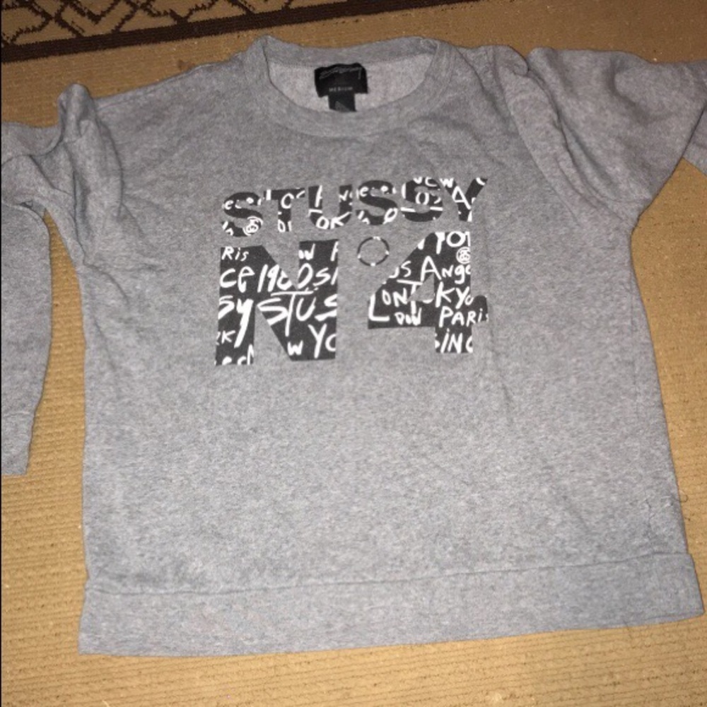Stussy long sleeved sweatshirt