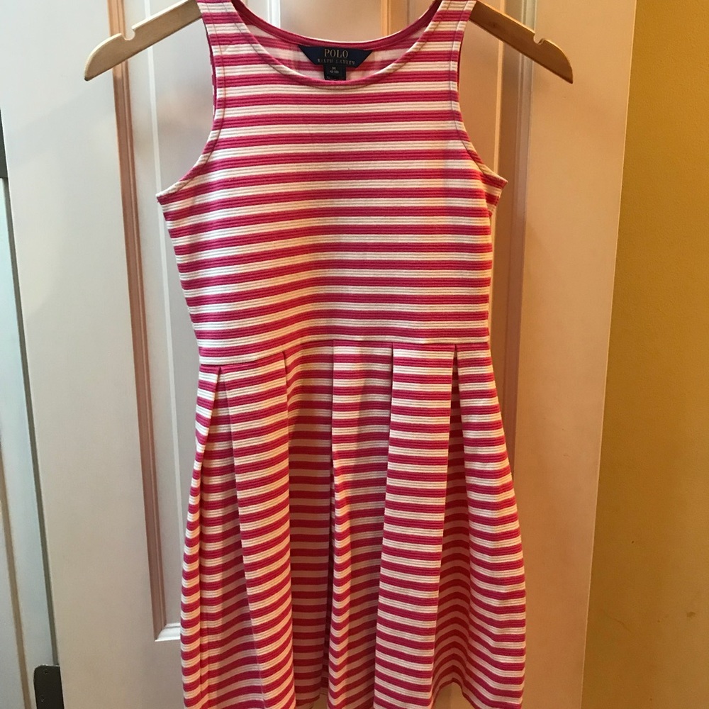 Polo Ralph Lauren girls knit stripe dress