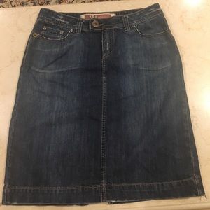 TRF by Zara denim skirt size 8.