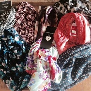 Lot of 8 Scarves!!!