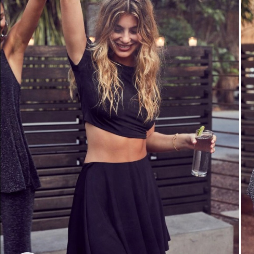 Urban outfitters Skirt two piece set🖤