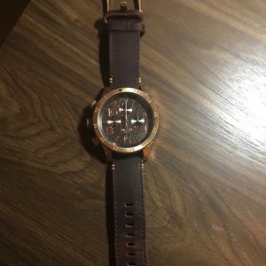 Nixon watch: Chrono leather 48mm.