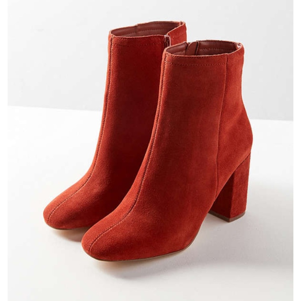 Urban Outfitters Sloane Seamed Suede Ankle Boot