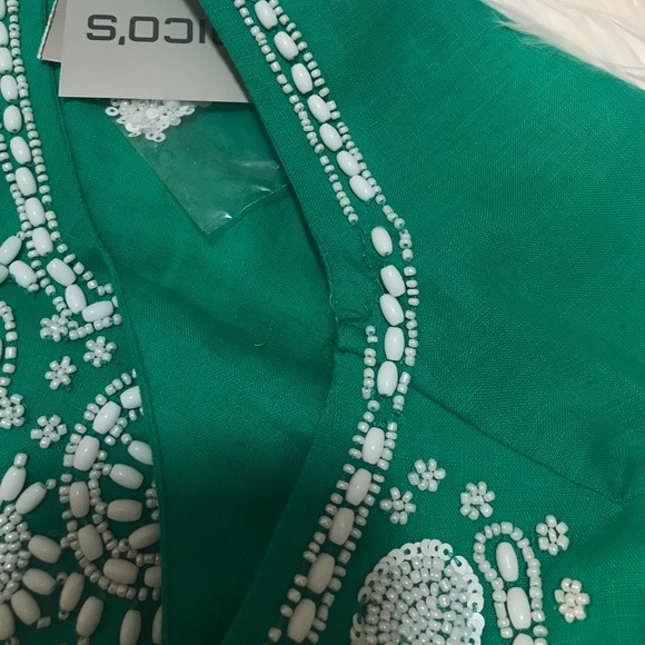 Hand beaded Chico’s blouse - Picture 8 of 8