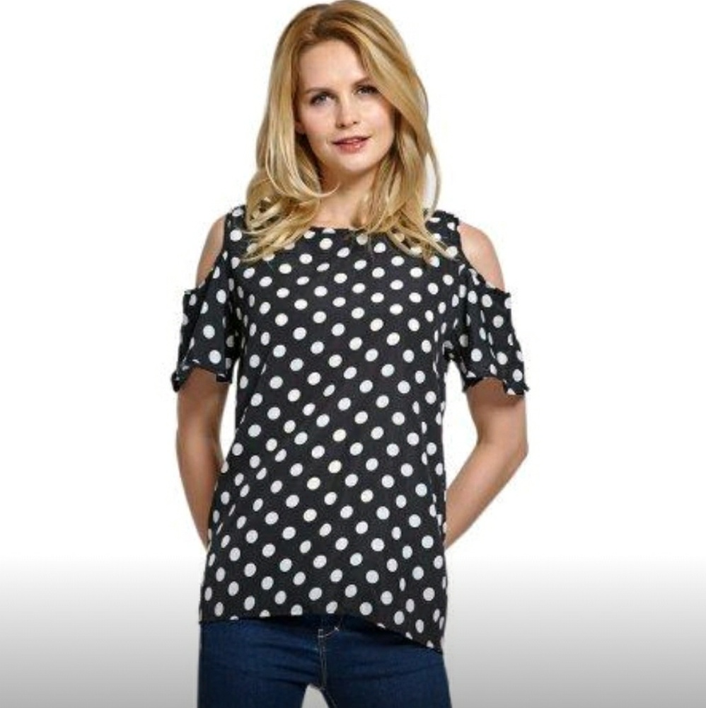 Polka Dot Blouse