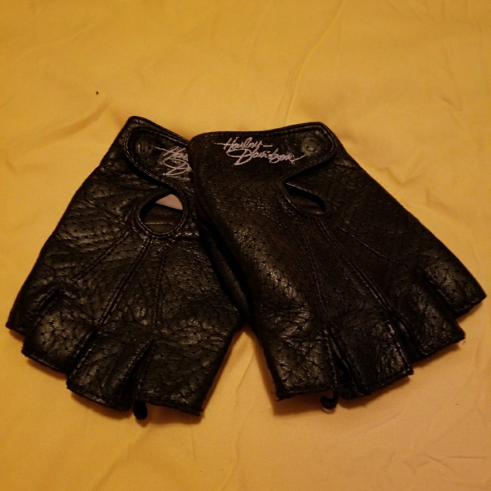 Official Harley Davidson Womens Leather Gloves