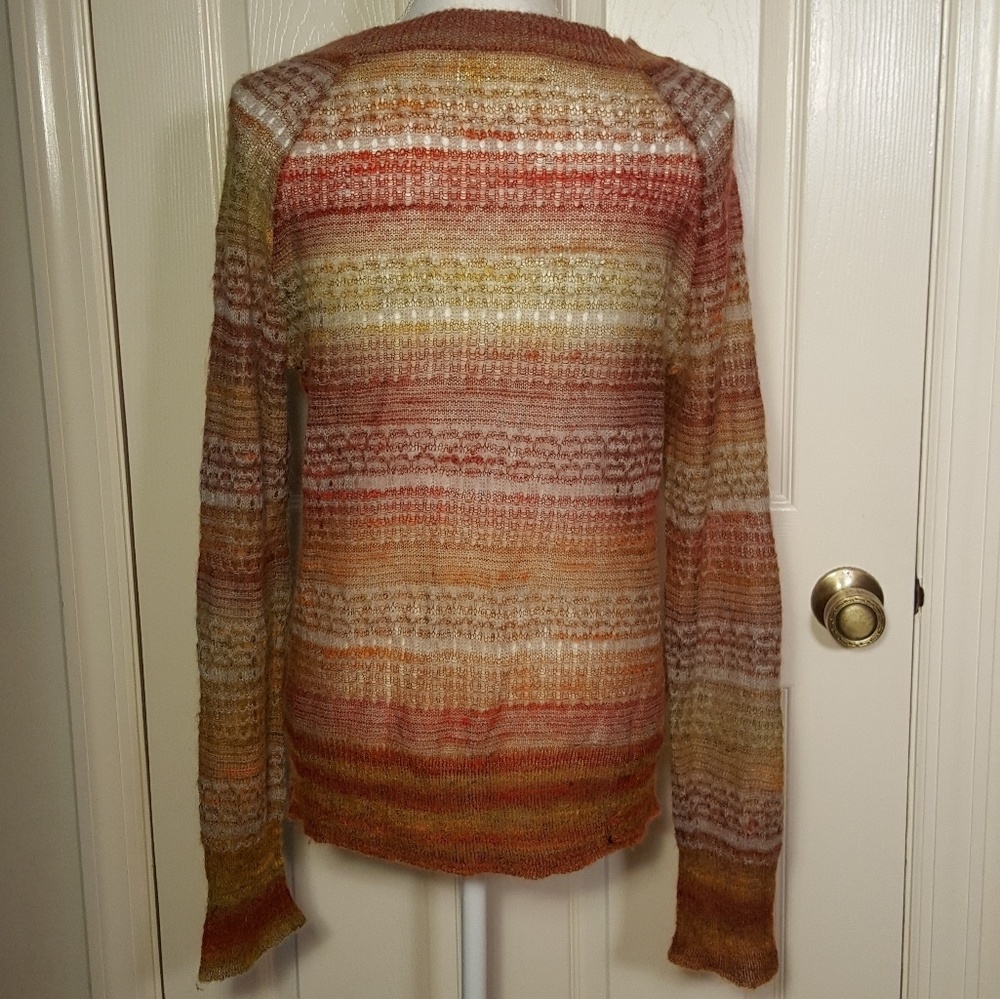 Anthropologie Sun-Marled Pullover Mohair Sweater - Picture 5 of 7