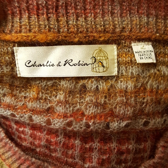Anthropologie Sun-Marled Pullover Mohair Sweater - Picture 6 of 7