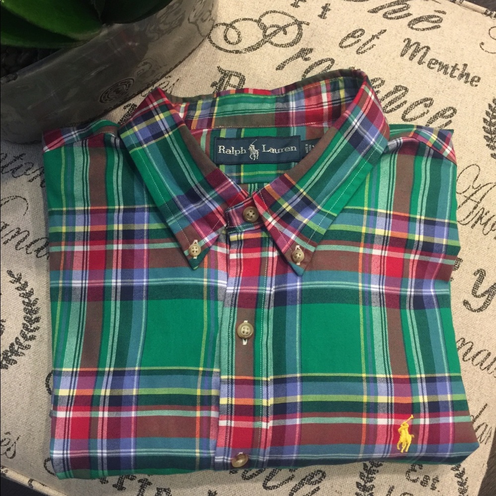 Polo Ralph Lauren Plead Button Down