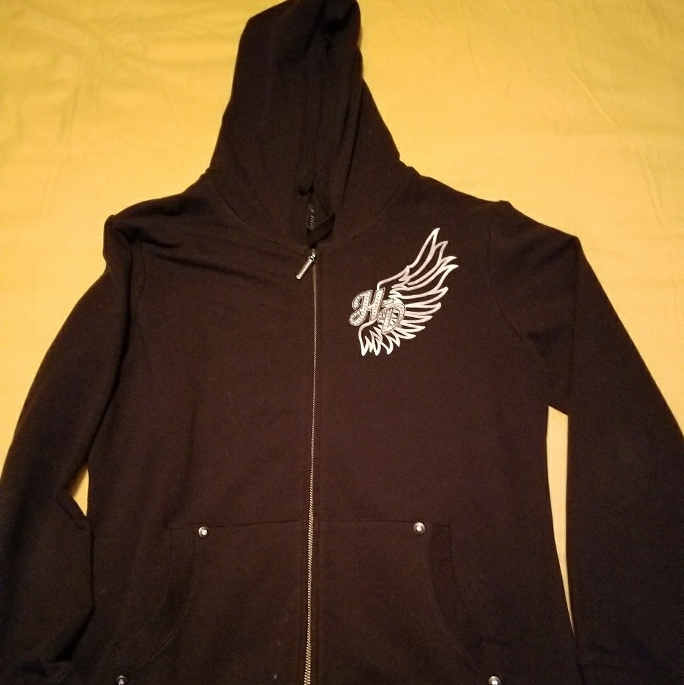 Official Harley Davidson Bling Zip Hoodie NWOT