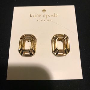 Kate spade gold earrings
