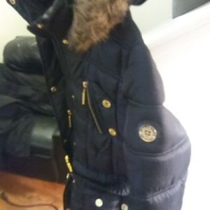 Black Rocawear Coat. Girls size Medium.