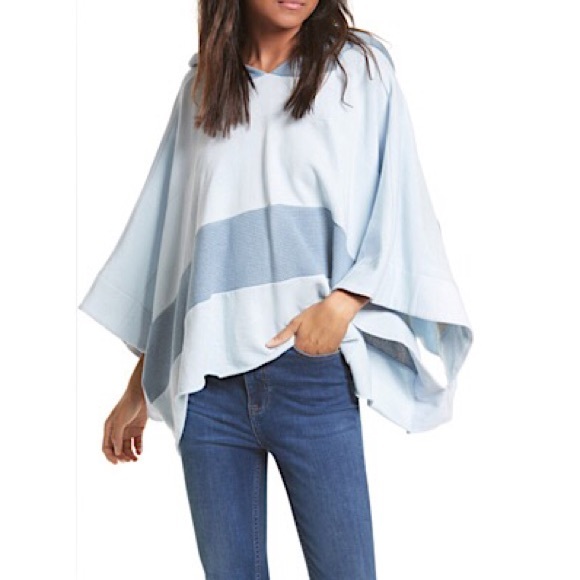 Free People Never Say Never Poncho XS/S, M/L NWT - Picture 3 of 5