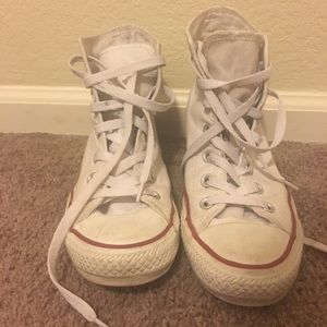 White High Top Converse