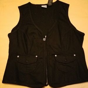 Official Harley Davidson Denim Vest NWOT