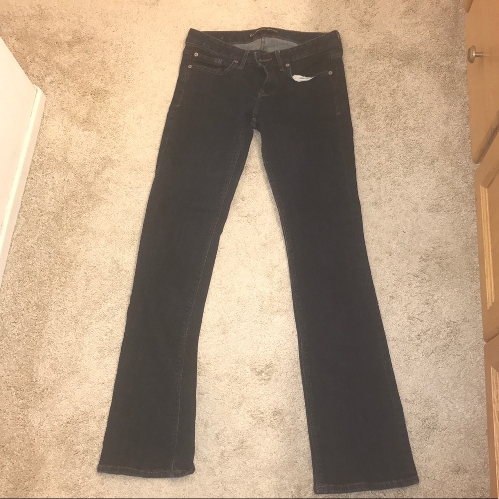 Express Boot Cut Dark Jeans, Size 4R