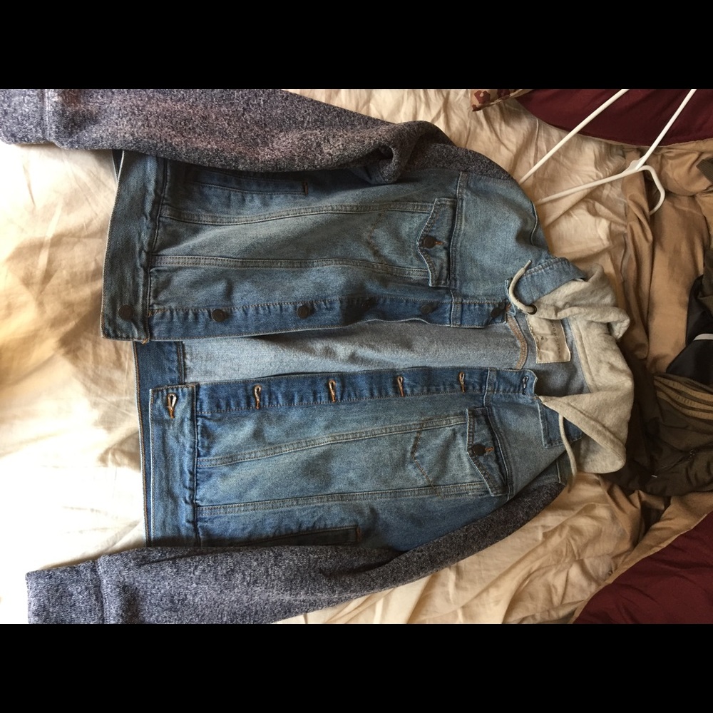 Large jean jacket