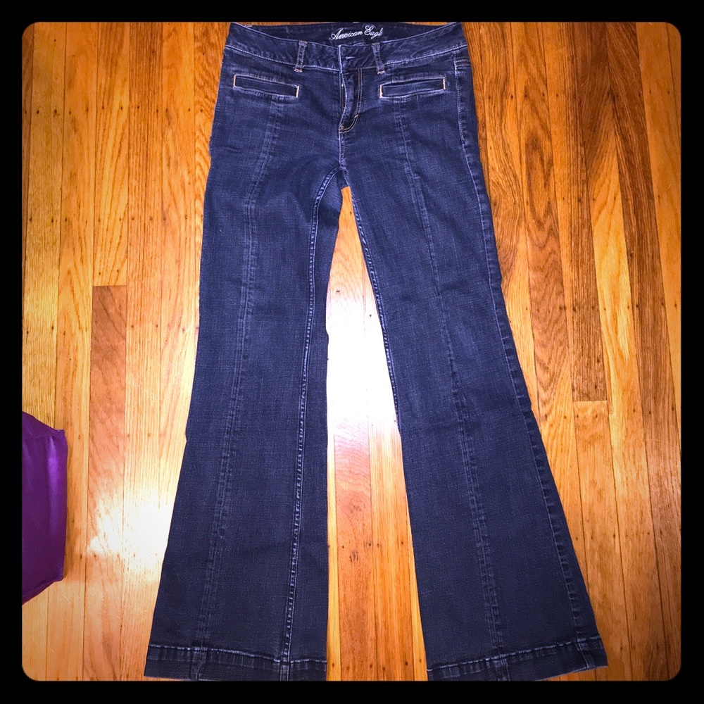 Dark Flare Jeans