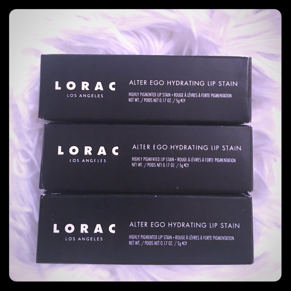 💄💄💄 3 Lorac Alter Ego Hydrating Lip Stains