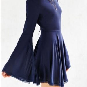 Urban Outfitters Ecote Sascha Bell Sleeve Dress