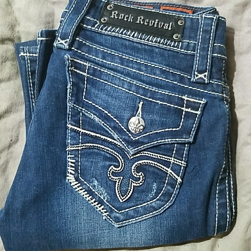 Rock revival jeans