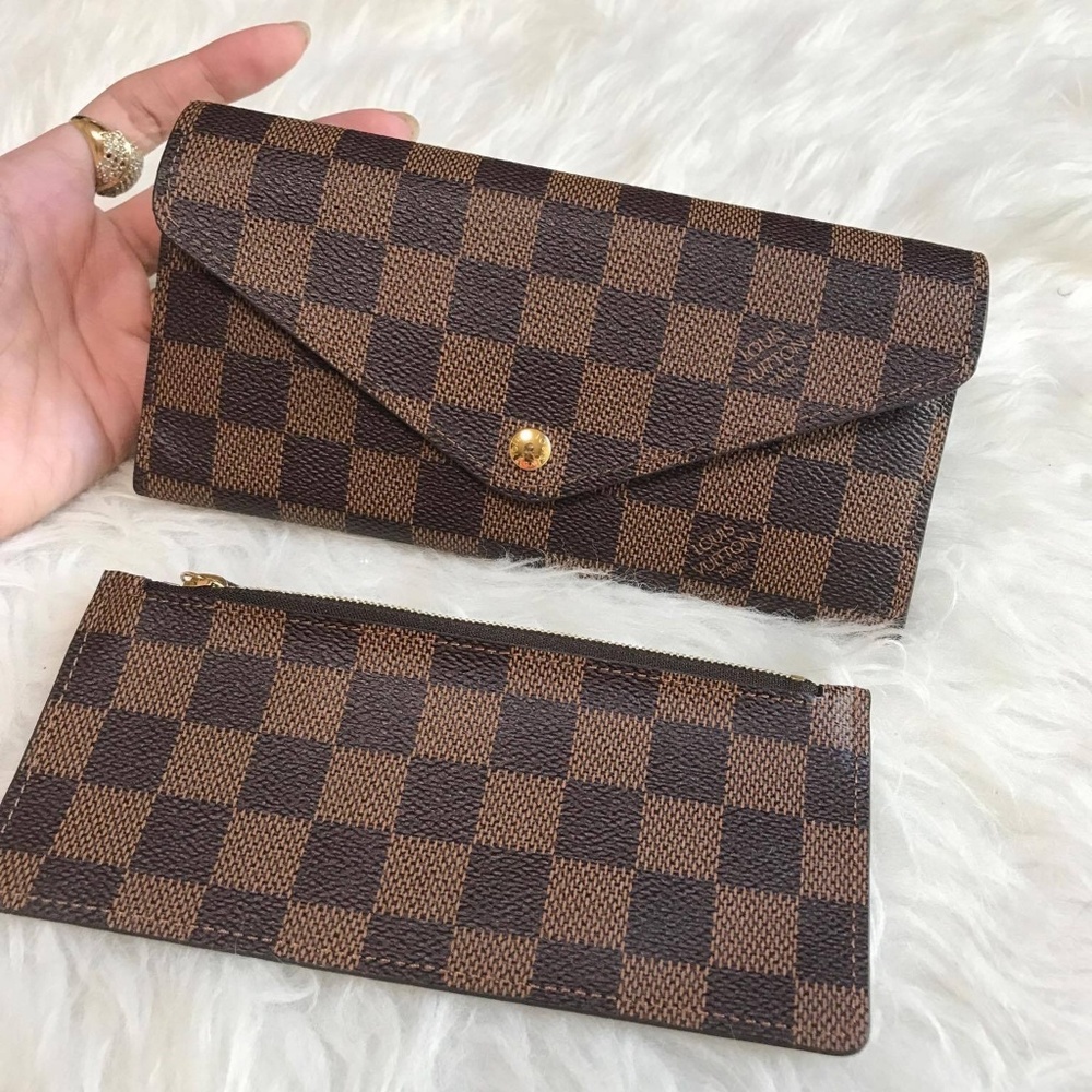 💞SOLD💞Authentic Lv Wallet Denier Evens Set - Picture 1 of 8