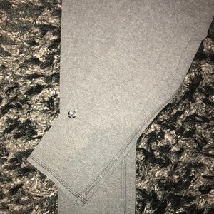 Gray lulu lemon leggings