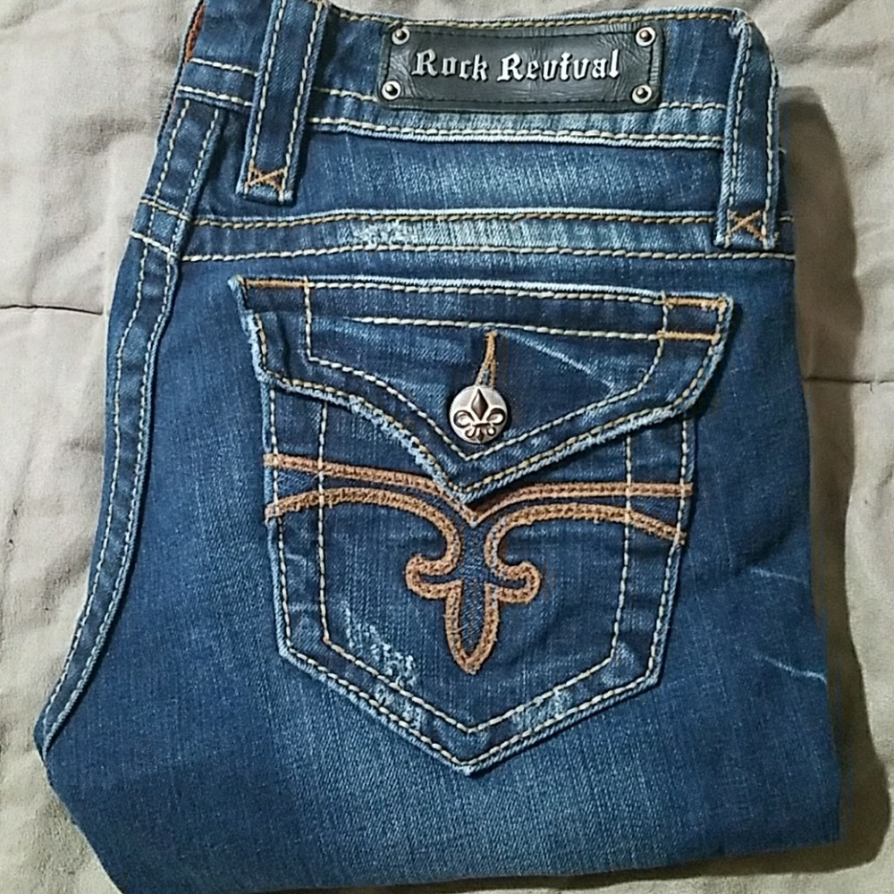 Rock revival jeans