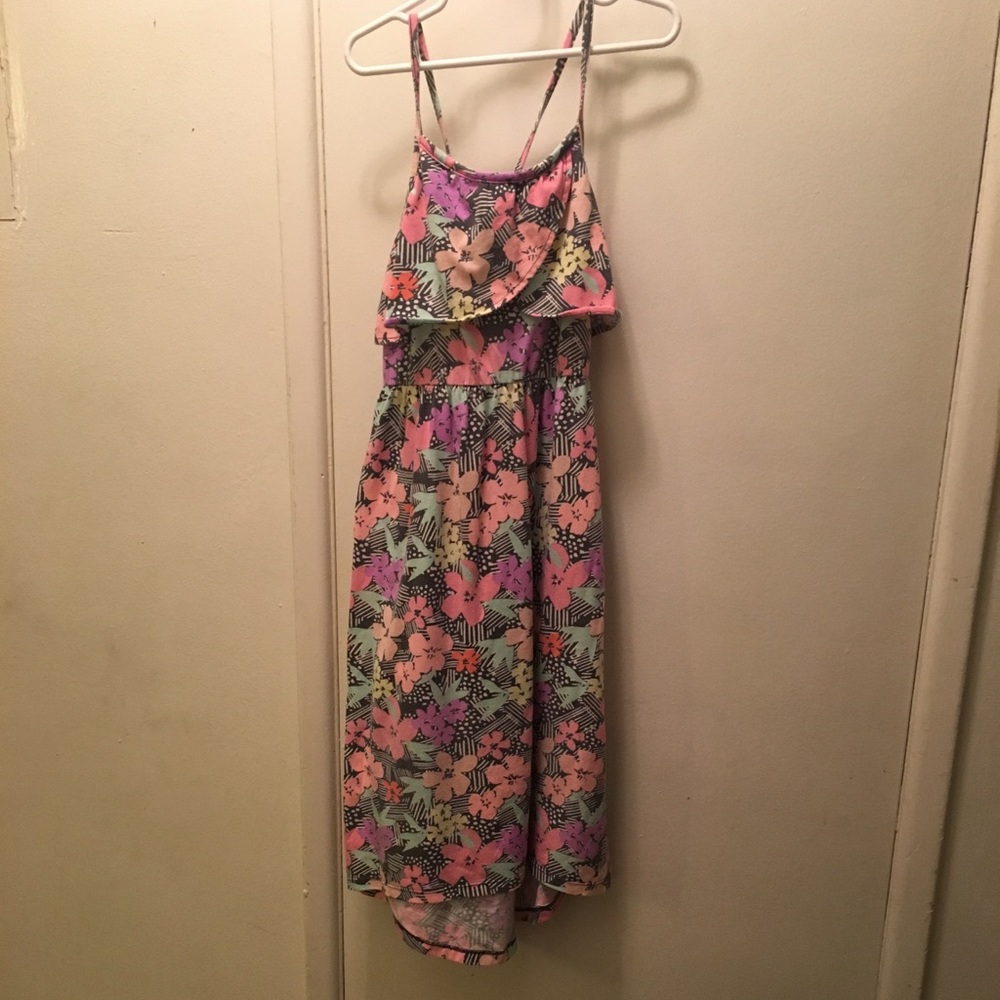 Floral Asymmetrical Sundress
