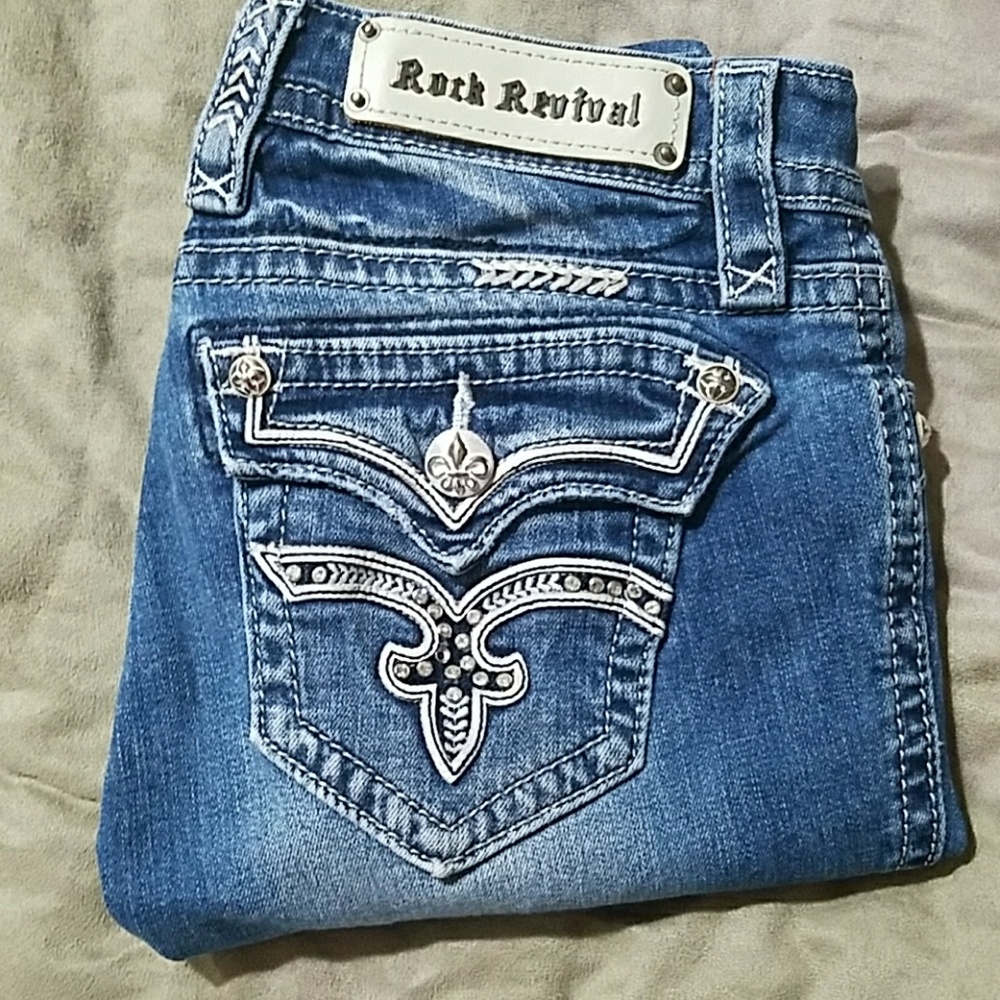 Rock revival jeans