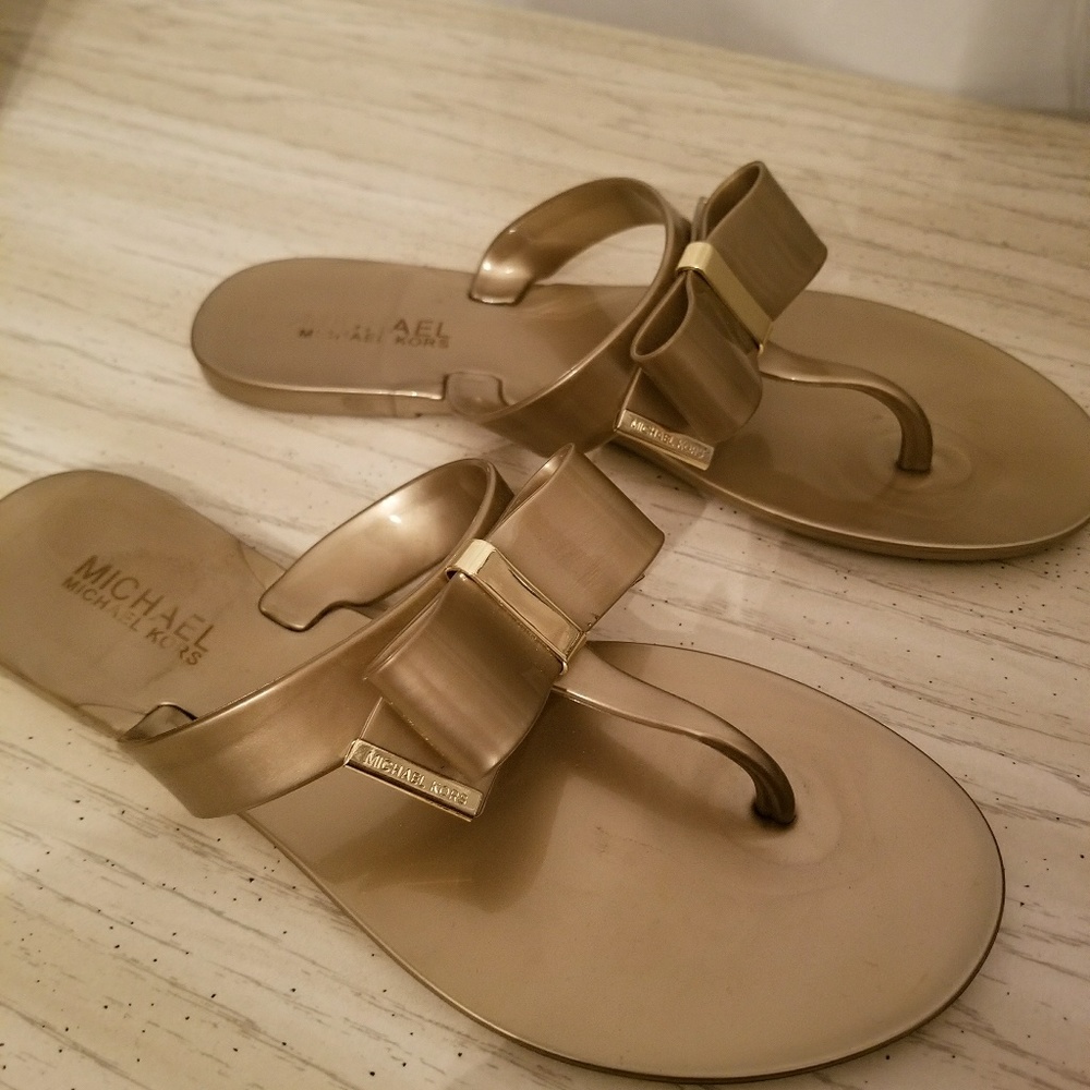 Michael Kors jelly sandals